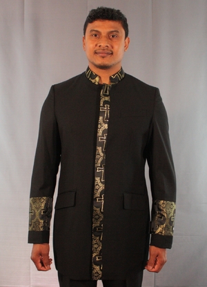 Clergy Suit 22' BLK/BLK CS22-BLKBLK